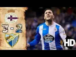 Video: Deportivo La Coruna vs Malaga 3-2 Maç Özeti HD 06.04.2018